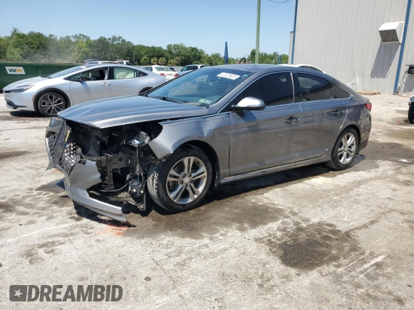 2018 Hyundai Sonata Limited with VIN 5NPE34AFXJH692361, listed as a Copart auction lot 52628605 with 56,220 mi miles and Salvage Title. Bid and sale history available at carsss.com. Image 1.