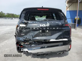 2024 Kia Telluride EX with VIN 5XYP34GC4RG567204, listed as a Copart auction lot 51854495 with 5,164 mi miles and Salvage Title. Bid and sale history available at carsss.com. Image 6.
