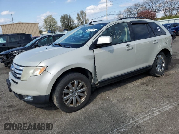 2007 Ford Edge SEL PLUS with VIN 2FMDK49C97BB31609, listed as a Copart auction lot 51873585 with 160,409 mi miles and Salvage Title. Bid and sale history available at carsss.com. Image 1.