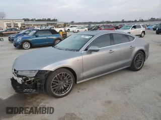 2016 Audi A7 3.0 Premium Plus with VIN WAUWGAFC4GN078871, listed as a Copart auction lot 48402175 with 96,099 mi miles and Salvage Title. Bid and sale history available at carsss.com. Image 1.