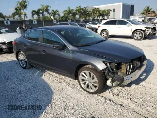 2016 Acura ILX w/Premium Pkg with VIN 19UDE2F73GA003435, listed as a Copart auction lot 53631705 with 85,452 mi miles and Salvage Title. Bid and sale history available at carsss.com. Image 4.