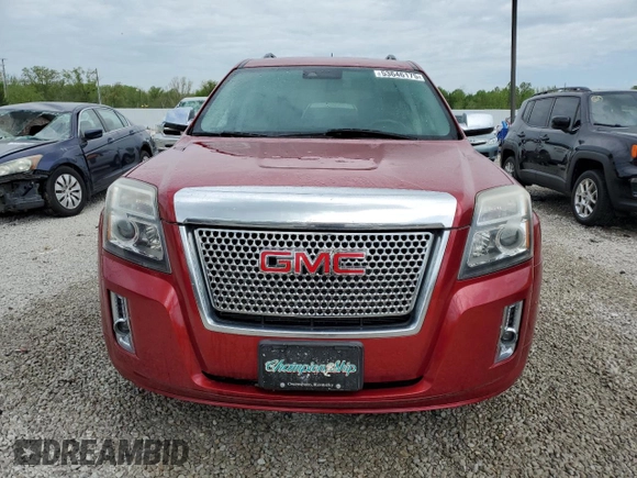 2013 GMC Terrain Denali z VIN 2GKALYEK3D6127489, wystawiony jako Copart lot #53646175 z przebiegiem 137 536 mil mil oraz Nie do naprawy • Non repairable. Historia ofert i sprzedaży dostępna na DreamBid. Obrazek 5.