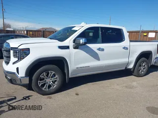 2024 GMC Sierra 1500 SLT with VIN 1GTPHDEDXRZ301250, listed as a IAAI auction lot 41445090 with 16,551 mi miles and . Bid and sale history available at DreamBid. Image 15.