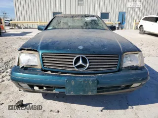 1996 Mercedes-Benz SL-Class with VIN WDBFA67F3TF128706, listed as a Copart auction lot 50170685 with 112,240 mi miles and Salvage Title. Bid and sale history available at carsss.com. Image 5.