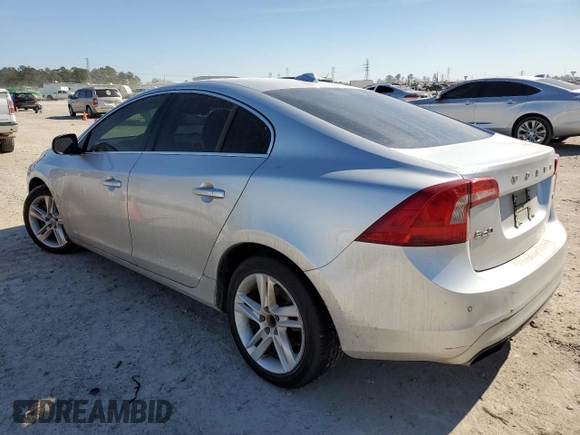 2015 Volvo S60 T5 Drive-E Premier with VIN YV140MFK7F2355479, listed as a Copart auction lot 39203714 with 106,920 mi miles. Bid and sale history available at carsss.com. Image 2.