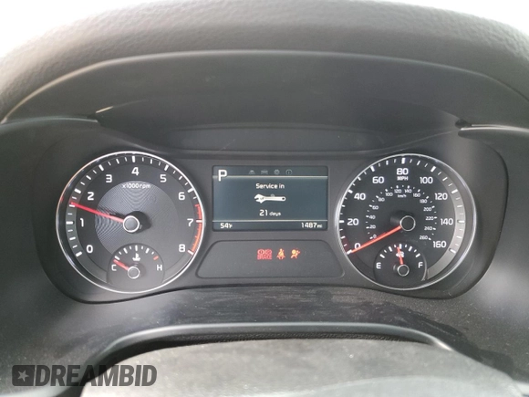 2024 Kia Forte LXS with VIN 3KPF24ADXRE778324, listed as a Copart auction lot 50536755 with 1,487 mi miles and Salvage Title. Bid and sale history available at DreamBid. Image 9.