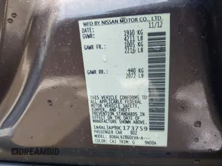 2013 Nissan Altima S with VIN 1N4AL3AP9DC173759, listed as a IAAI auction lot 41847813 with 149,527 mi miles and . Bid and sale history available at DreamBid. Image 9.