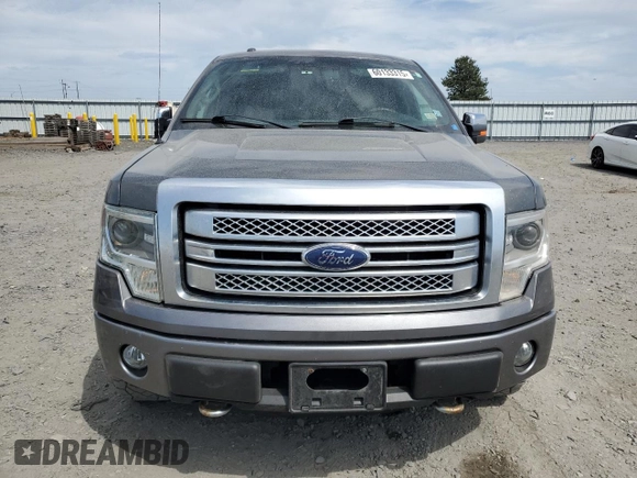 2013 Ford F-150 XL with VIN 1FTFW1EF8DFC90423, listed as a Copart auction lot 60133315 with 222,070 mi miles and Salvage title. Bid and sale history available at DreamBid. Image 5.