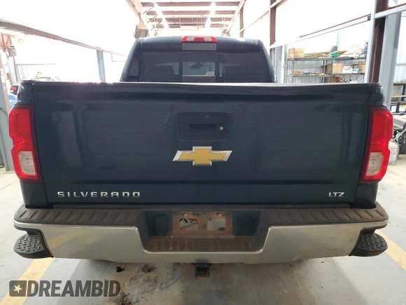 2017 Chevrolet Silverado 1500 LTZ with VIN 1GCVKSEC4HZ390705, listed as a Copart auction lot 68394034 with 216,241 mi miles and Salvage Title. Bid and sale history available at carsss.com. Image 6.