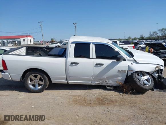 2014 Ram 1500 Express with VIN 1C6RR7FT3ES375696, listed as a IAAI auction lot 40559872 with 201,612 mi miles. Bid and sale history available at carsss.com. Image 13.
