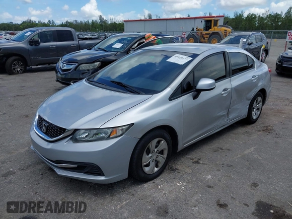 2013 Honda Civic LX z VIN 2HGFB2F5XDH549386, wystawiony jako IAAI lot #39920177 z przebiegiem 126 428 mil mil oraz . Historia ofert i sprzedaży dostępna na DreamBid. Obrazek 2.