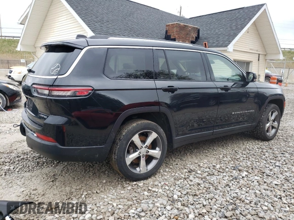 2021 Jeep Grand Cherokee Limited with VIN 1C4RJKBGXM8170481, listed as a Copart auction lot 52379115 with 69,007 mi miles and Salvage Title. Bid and sale history available at DreamBid. Image 3.