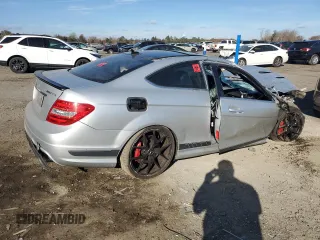 2015 Mercedes-Benz C-Class C 63 AMG with VIN WDDGJ7HB7FG370006, listed as a Copart auction lot 79349074 with 0 mi miles and Salvage Title. Bid and sale history available at carsss.com. Image 3.