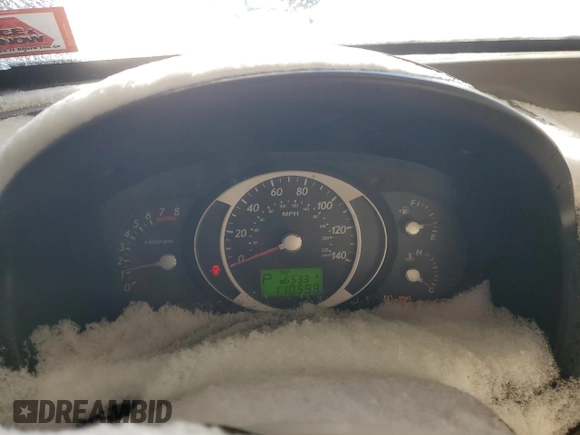 2007 Hyundai Tucson SE with VIN KM8JN12D87U574775, listed as a Copart auction lot 88897225 with 110,598 mi miles and Salvage Title. Bid and sale history available at carsss.com. Image 9.