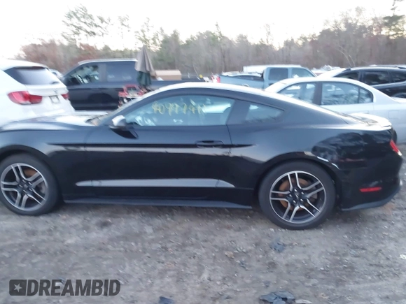 2019 Ford Mustang EcoBoost with VIN 1FA6P8TH0K5150594, listed as a IAAI auction lot 40997411 with 91,603 mi miles and . Bid and sale history available at carsss.com. Image 14.