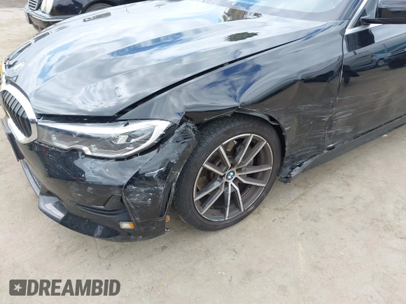 2020 BMW 3 Series 330i with VIN 3MW5R1J05L8B30265, listed as a IAAI auction lot 42053848 with 32,403 mi miles and . Bid and sale history available at DreamBid. Image 6.