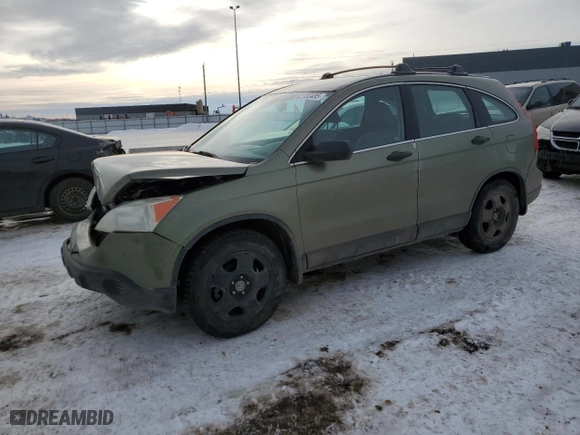 2007 Honda CR-V LX with VIN 5J6RE48307L811881, listed as a Copart auction lot 42720495 with 304,735 mi miles and Salvage Title. Bid and sale history available at carsss.com. Image 1.