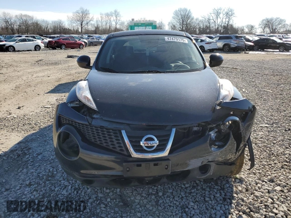 2013 Nissan Juke SV with VIN JN8AF5MV8DT216760, listed as a Copart auction lot 47479175 with 172,658 mi miles and Salvage Title. Bid and sale history available at carsss.com. Image 5.