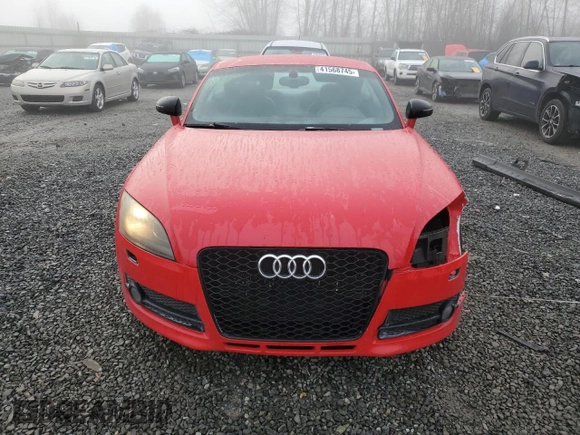 2008 Audi TT 2.0T with VIN TRUAF38J481003321, listed as a Copart auction lot 41568745 with 149,593 mi miles and Salvage Title. Bid and sale history available at carsss.com. Image 5.