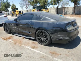 2016 Ford Mustang GT with VIN 1FA6P8CF7G5268244, listed as a Copart auction lot 63644305 with 81,707 mi miles and Salvage title. Bid and sale history available at DreamBid. Image 2.