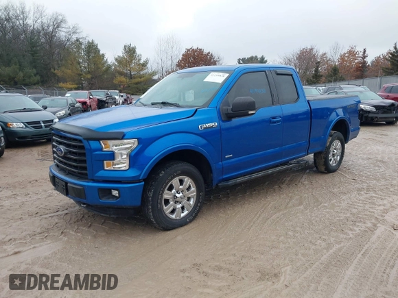2016 Ford F-150 XLT with VIN 1FTEX1EP8GFC72915, listed as a IAAI auction lot 41199838 with 162,534 mi miles. Bid and sale history available at carsss.com. Image 2.