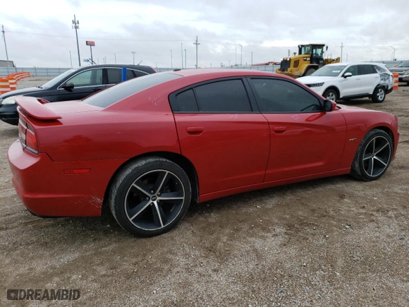 2013 Dodge Charger RT Plus with VIN 2C3CDXCT1DH593678, listed as a Copart auction lot 57032534 with 132,511 mi miles and Salvage Title. Bid and sale history available at carsss.com. Image 3.