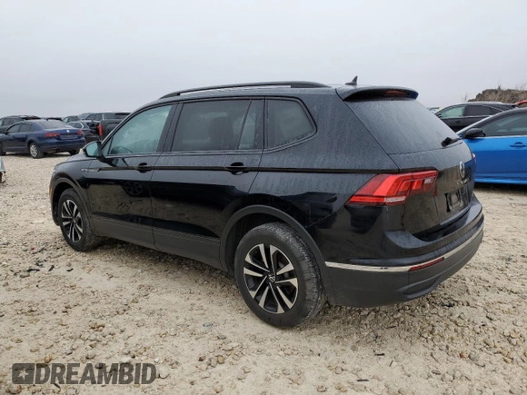 2023 Volkswagen Tiguan S z VIN 3VVRB7AX2PM038005, wystawiony jako Copart lot #43600715 z przebiegiem 23 498 mil mil oraz Szkoda całkowita • Salvage title. Historia ofert i sprzedaży dostępna na DreamBid. Obrazek 2.