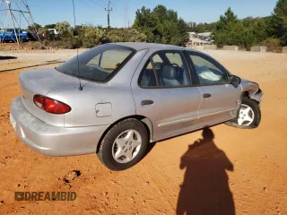 2002 Chevrolet Cavalier with VIN 1G1JC524027412799, listed as a Copart auction lot 75529484 with 146,767 mi miles and Salvage Title. Bid and sale history available at carsss.com. Image 3.