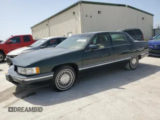 1994 Cadillac DeVille z VIN 1G6KD52B7RU265791, wystawiony jako Copart lot #65560084 z przebiegiem 123 834 mil mil oraz Czysty tytuł • Clean title. Historia ofert i sprzedaży dostępna na DreamBid. Obrazek 1.