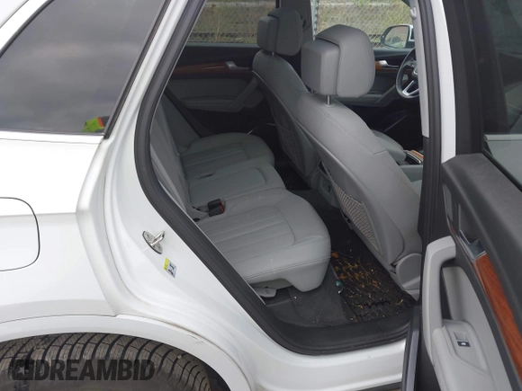 2022 Audi Q5 S line Premium Plus with VIN WA1EAAFY2N2014414, listed as a IAAI auction lot 42069743 with 44,654 mi miles and . Bid and sale history available at DreamBid. Image 8.