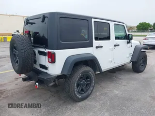 2018 Jeep Wrangler Unlimited Sport S with VIN 1C4BJWDG7JL895132, listed as a IAAI auction lot 42435993 with 71,394 mi miles and . Bid and sale history available at DreamBid. Image 4.