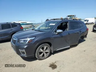2021 Subaru Forester Touring with VIN JF2SKAXC1MH505921, listed as a Copart auction lot 52404875 with 20,427 mi miles and Salvage Title. Bid and sale history available at carsss.com. Image 1.