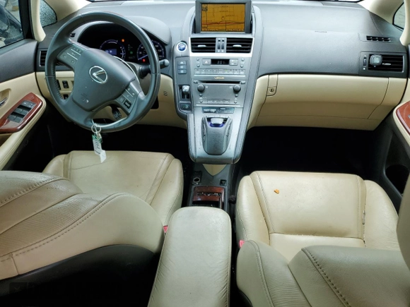 2010 Lexus HS 250h with VIN JTHBB1BA2A2035190, listed as a Copart auction lot 54353255 with 180,017 mi miles and Salvage Title. Bid and sale history available at DreamBid. Image 8.