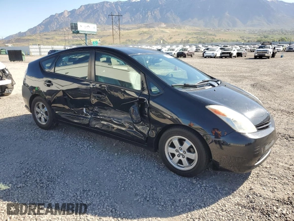 2005 Toyota Prius with VIN JTDKB20U253010472, listed as a Copart auction lot 55690005 with 204,363 mi miles and Salvage Title. Bid and sale history available at DreamBid. Image 4.
