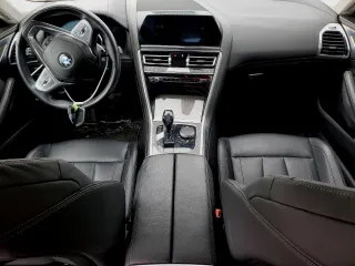 2020 BMW 8 Series 840i with VIN WBAGV4C08LCD32628, listed as a Copart auction lot 45321245 with 56,350 mi miles and Clean Title. Bid and sale history available at carsss.com. Image 8.