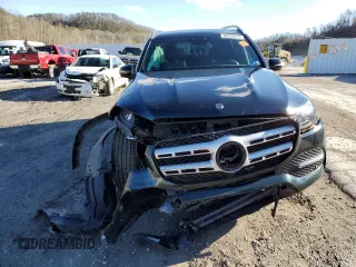 2020 Mercedes-Benz GLS with VIN 4JGFF5KE2LA051153, listed as a Copart auction lot 68339612 with 43,525 mi miles. Bid and sale history available at carsss.com. Image 5.