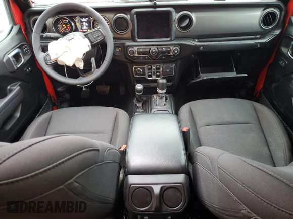 2023 Jeep Gladiator Sport S с VIN 1C6HJTAG4PL503155, выставлен на аукционе Copart как лот 60694875 с пробегом 17 480 миль миль и Списание • Salvage title. История ставок и продаж доступна на DreamBid. Изображение 8.