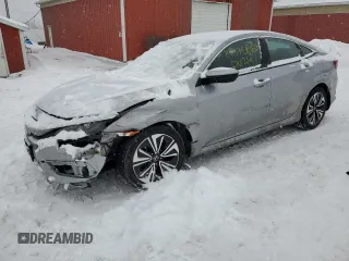 2016 Honda Civic Sedan EX-L with VIN 2HGFC1F72GH642240, listed as a Copart auction lot 87578625 with 94,715 mi miles and Salvage Title. Bid and sale history available at carsss.com. Image 1.