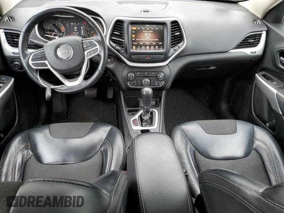 2018 Jeep Cherokee Latitude Plus with VIN 1C4PJLLB5JD511997, listed as a Copart auction lot 53943805 with 125,598 mi miles and Clean Title. Bid and sale history available at DreamBid. Image 8.