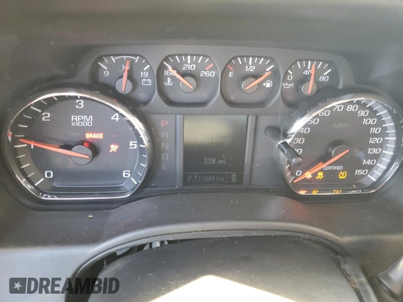 2017 Chevrolet Tahoe Commercial with VIN 1GNLCDEC2HR186900, listed as a Copart auction lot 71495554 with 116,447 mi miles and Salvage title. Bid and sale history available at DreamBid. Image 9.