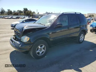 2001 Mercedes-Benz M-Class with VIN 4JGAB54E41A280868, listed as a Copart auction lot 47829955 with 111,475 mi miles and Salvage Title. Bid and sale history available at carsss.com. Image 1.