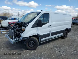2023 Ford Transit Cargo with VIN 1FTBR1Y84PKA51644, listed as a Copart auction lot 54068155 with 12,978 mi miles and Clean Title. Bid and sale history available at carsss.com. Image 1.
