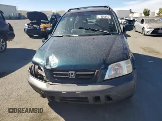 1998 Honda CR-V EX with VIN JHLRD1860WC055679, listed as a Copart auction lot 77705944 with 285,384 mi miles and Salvage Title. Bid and sale history available at carsss.com. Image 5.