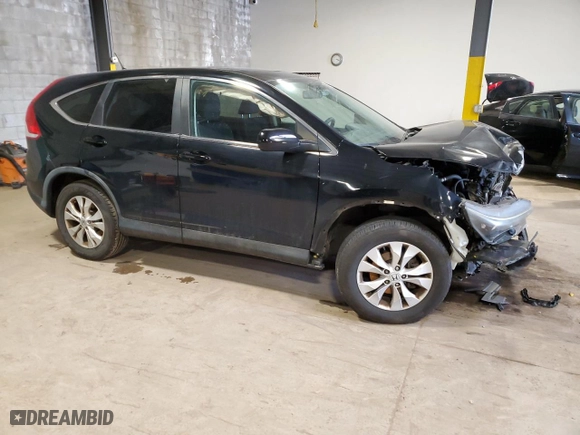2013 Honda CR-V EX with VIN 2HKRM4H51DH600375, listed as a Copart auction lot 51418165 with 105,550 mi miles and Salvage Title. Bid and sale history available at carsss.com. Image 4.