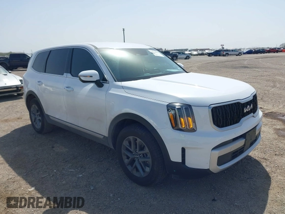 2025 Kia Telluride LX z VIN 5XYP24GC9SG567434, wystawiony jako IAAI lot #41728291 z przebiegiem 1 548 mil mil oraz . Historia ofert i sprzedaży dostępna na DreamBid. Obrazek 1.