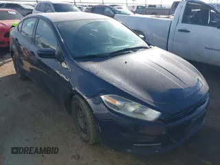 2013 Dodge Dart SE with VIN 1C3CDFAA7DD127715, listed as a IAAI auction lot 41579206 with 142,810 mi miles and . Bid and sale history available at carsss.com. Image 1.