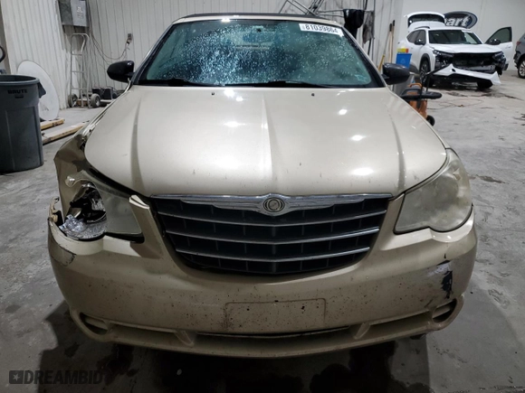 2010 Chrysler Sebring LX with VIN 1C3BC4EB0AN139961, listed as a Copart auction lot 81039864 with 197,923 mi miles and Salvage Title. Bid and sale history available at carsss.com. Image 5.