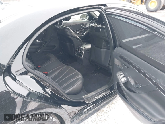 2019 Mercedes-Benz S 560 with VIN WDDUG8GB5KA433531, listed as a IAAI auction lot 41393877 with 106,653 mi miles and . Bid and sale history available at carsss.com. Image 8.