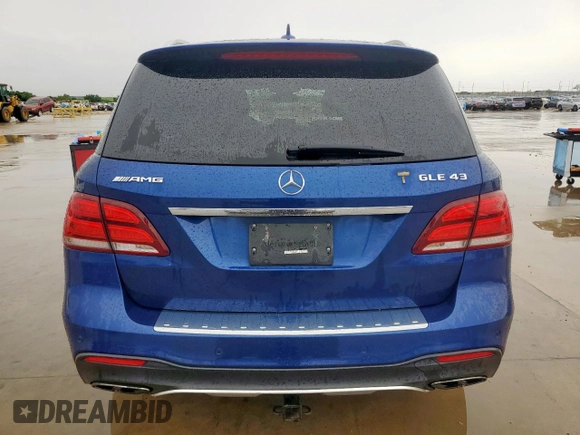 2017 Mercedes-Benz GLE 43 AMG с VIN 4JGDA6EB6HA955804, выставлен на аукционе Copart как лот 60251185 с пробегом 78 539 миль миль и Списание • Salvage title. История ставок и продаж доступна на DreamBid. Изображение 6.
