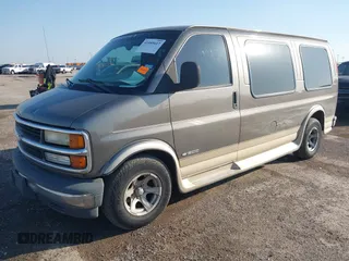 2002 Chevrolet Express with VIN 1GBFG15R421225008, listed as a IAAI auction lot 41989417 with 156,936 mi miles. Bid and sale history available at carsss.com. Image 2.